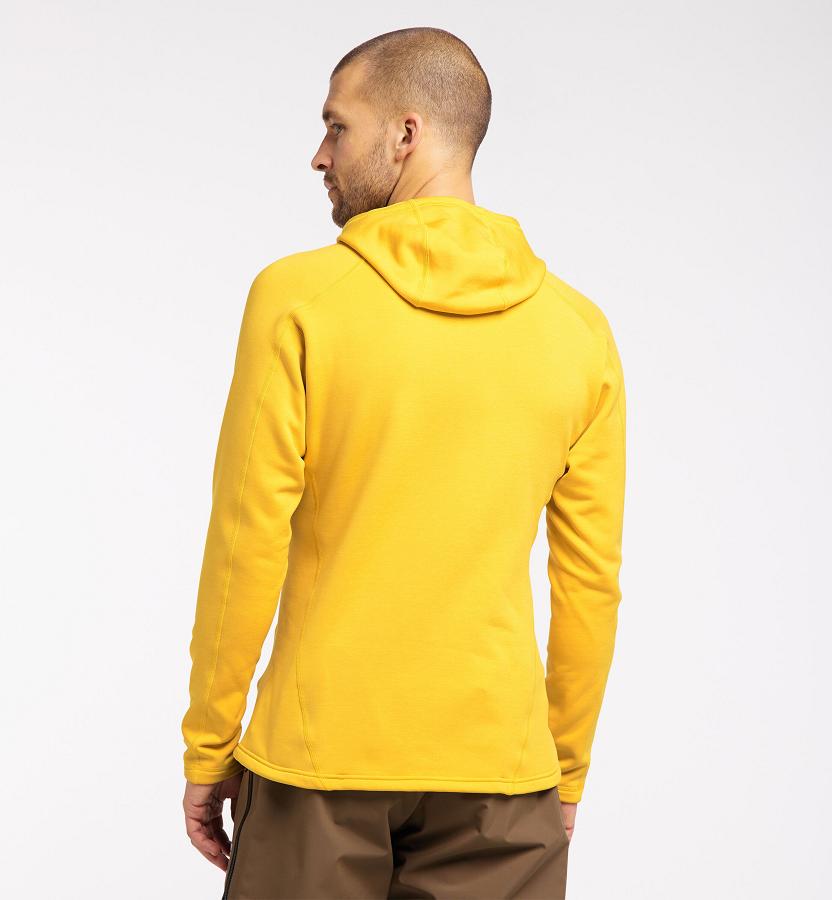 Haglöfs Mens Heron Fleece Yellow New Zealand 23087MFUZ